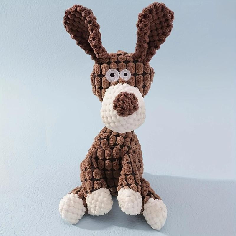 Random Color Pet Supplies Cartoon Animal Design Pet Toy, 1 Count Puppy Chew Toy, Pet Tooth Cleaning Plush Toy, Dog Toys, Pet Products, Dog Stuff