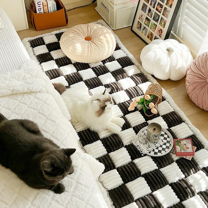 Pattern Pet Mat - Soft & Comfortable Pet Sofa Mat for Indoor Use
