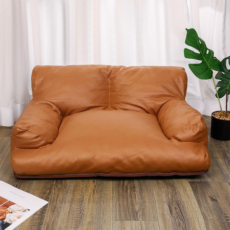 Soft Pet Sofa Bed, Waterproof Non-Slip Pet Sofa Pet Couch for Dogs & Cats, Pet Supplies (It Is Recommended to Take One Size Larger)