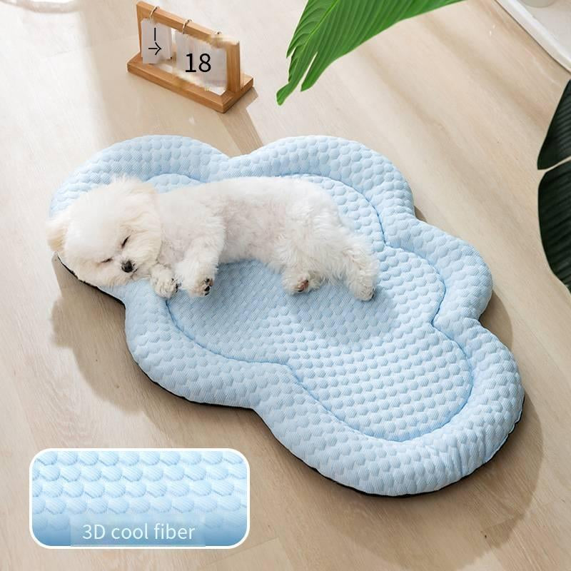 3D Cooling Pet Mat, Soft & Comfortable Pet Bed, Pet Supplies for Small & Medium-Sized Dogs & Cats