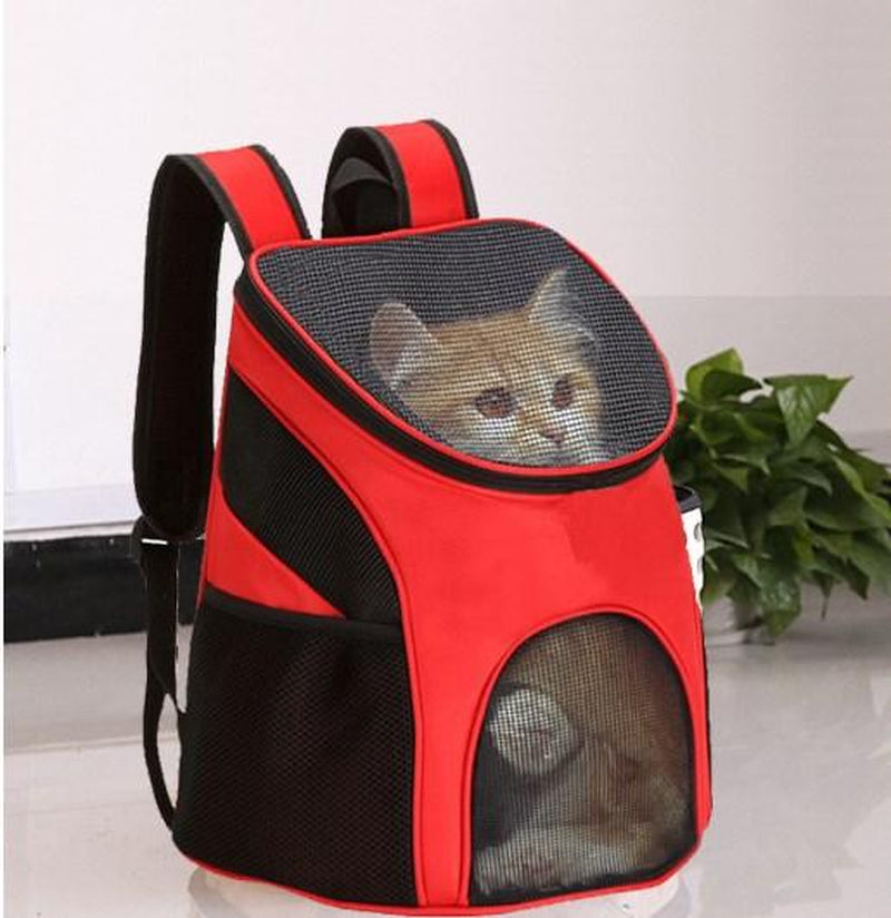 Pet Backpack for Travel Breathable Large Space Foldable Pet Bag