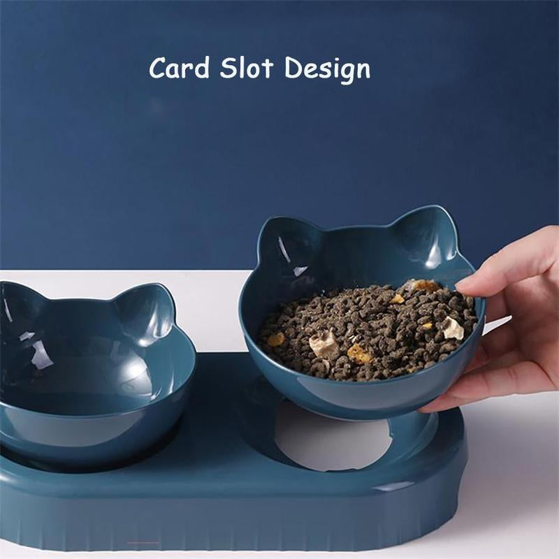 Pet Feeding Bowl Kit, Pet Feeder Base & Feeding Bowl & Large Capacity Drinking Bottle Combination, Pet Feeder, Pet Feeding Supplies for Cats & Dogs, Pet Products, Cat Stuff