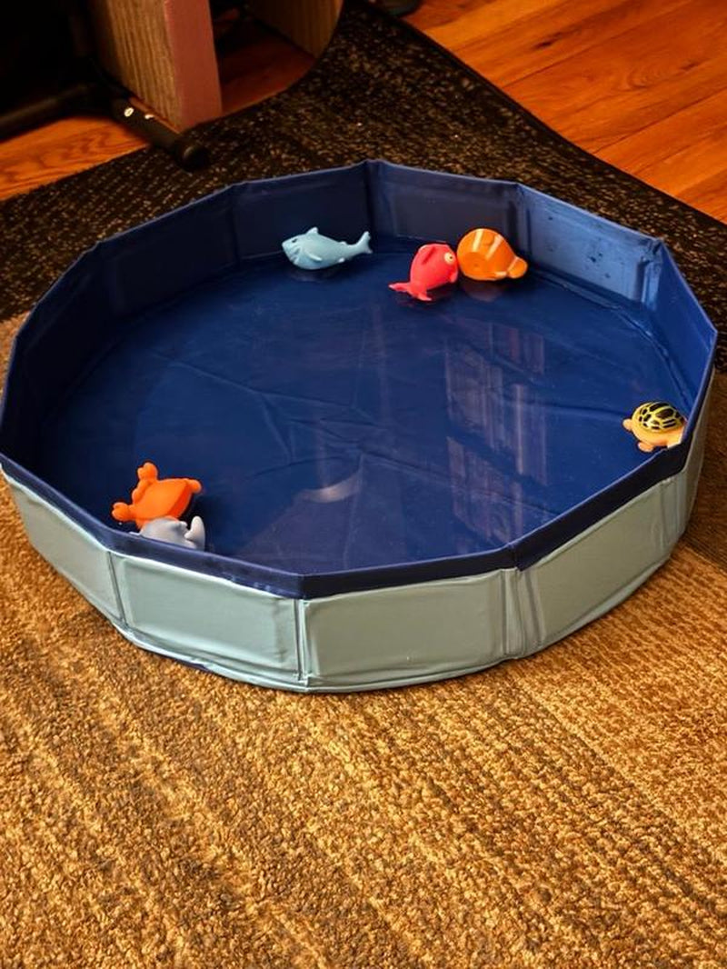 Foldable Pet Water Play Mat - Perfect for Outdoor Playtime