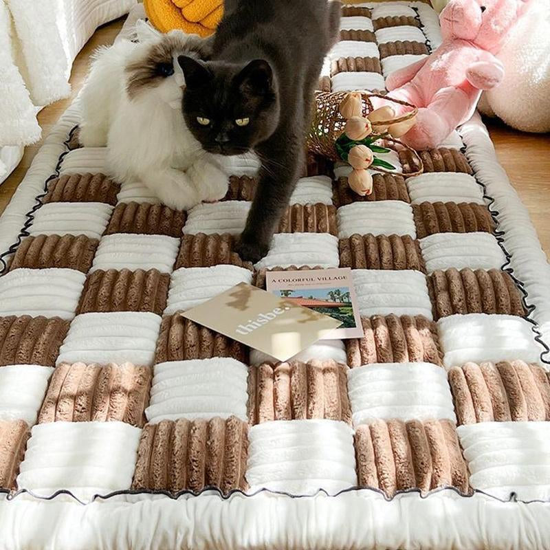 Pattern Pet Mat - Soft & Comfortable Pet Sofa Mat for Indoor Use