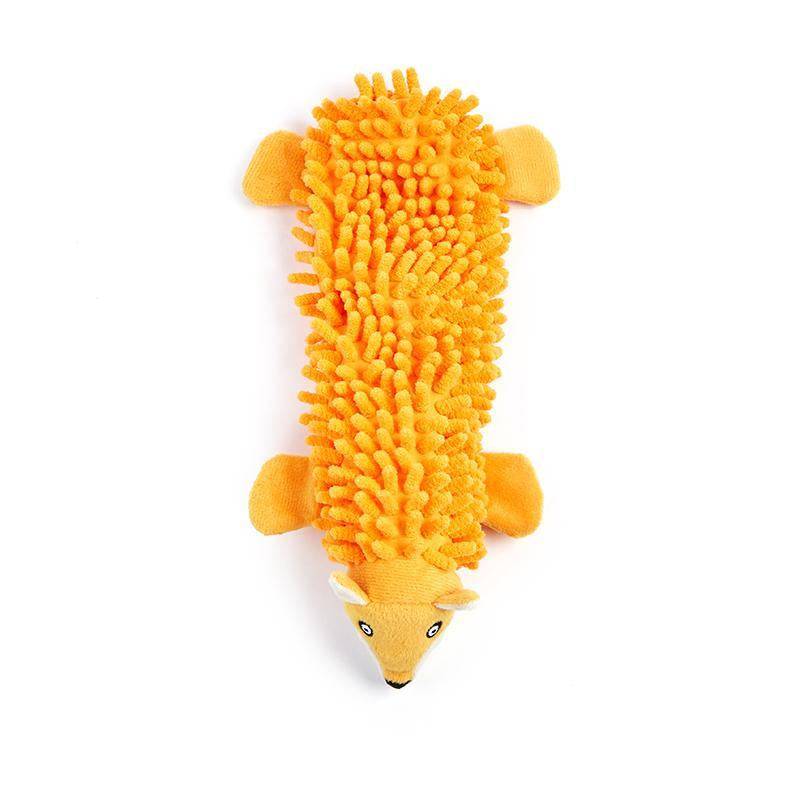 Cute Animal Shaped Pet Toy, Pet Squeaky Chewing Toy, Interactive Pet Toy for Dogs & Cats
