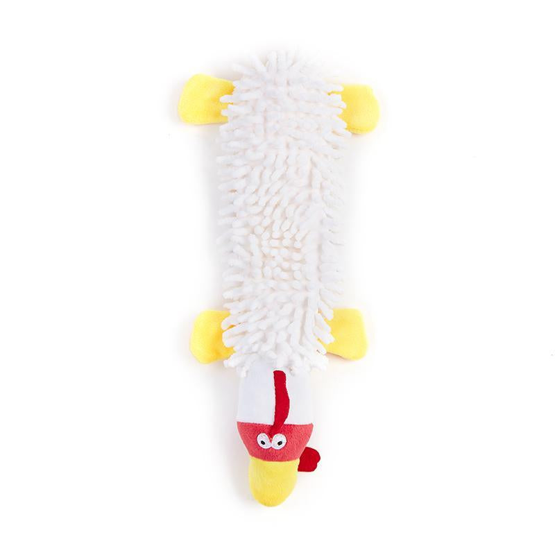 Cute Animal Shaped Pet Toy, Pet Squeaky Chewing Toy, Interactive Pet Toy for Dogs & Cats