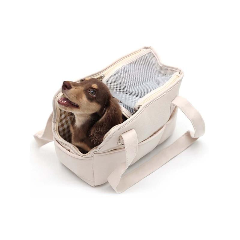 Pet Travel Bag, 1 Set Breathable Soft-Sided Pet Travel Carrier for Cats, Dogs Puppy Comfort Foldable Pet Bag, Pet Travel Bag