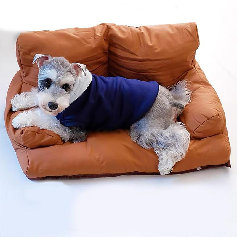 Soft Pet Sofa Bed, Waterproof Non-Slip Pet Sofa Pet Couch for Dogs & Cats, Pet Supplies (It Is Recommended to Take One Size Larger)