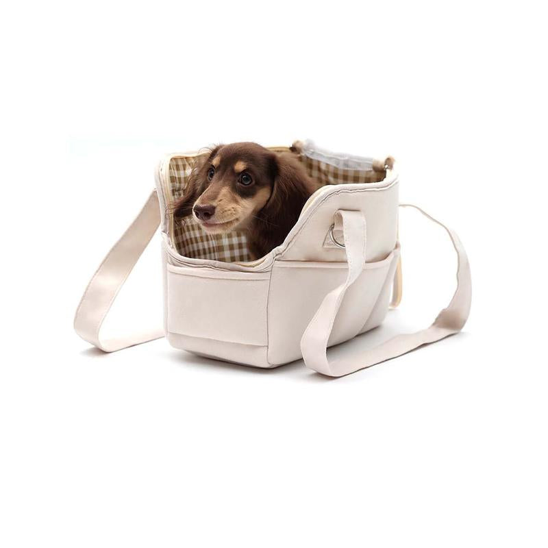 Pet Travel Bag, 1 Set Breathable Soft-Sided Pet Travel Carrier for Cats, Dogs Puppy Comfort Foldable Pet Bag, Pet Travel Bag