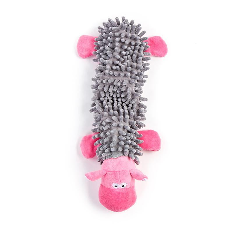 Cute Animal Shaped Pet Toy, Pet Squeaky Chewing Toy, Interactive Pet Toy for Dogs & Cats