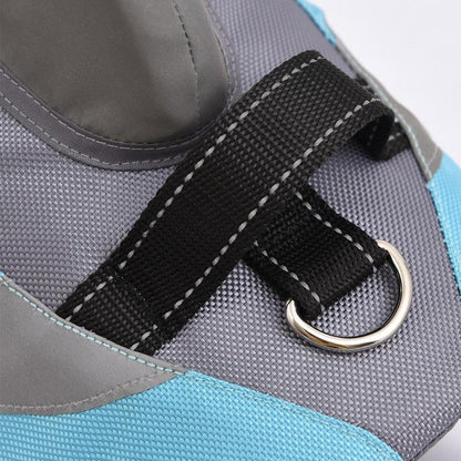 Shark Fin Design Pet Life Jacket - Reflective and Breathable Swimming Vest for Dogs and Cats