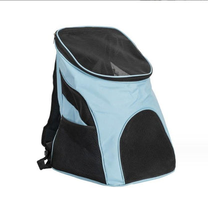 Pet Backpack for Travel Breathable Large Space Foldable Pet Bag